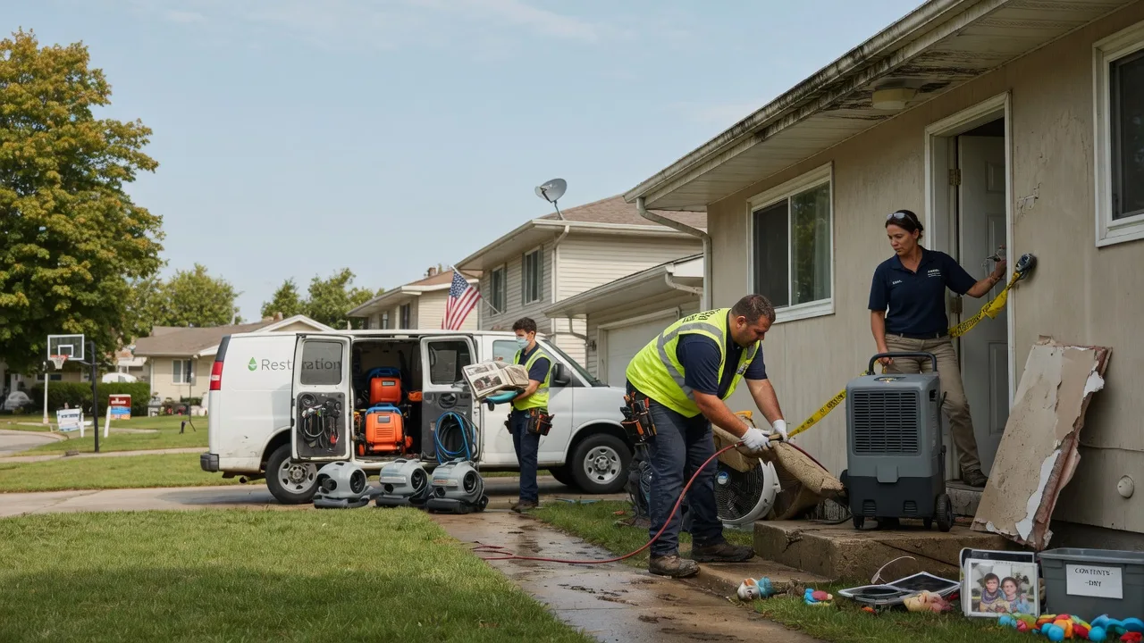 Water Damage Restoration in Odessa, DE near me